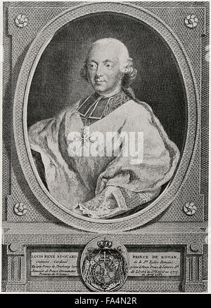 Louis René Édouard de Rohan, Cardinal de Rohan, 1734 1803. Prince de