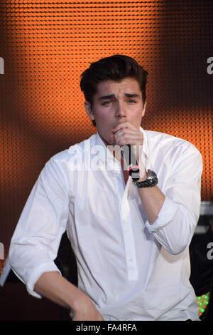 Anton Ewald at Rix FM Festival in Norrköping Sweden Stock Photo