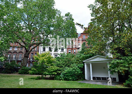 Kensington Square, Royal Borough of Kensington and Chelsea, W8, London England Britain UK Stock Photo