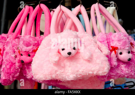 Pink poodle bags on sale Stock Photo