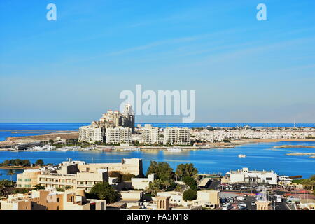 Al Jazirah Al Hamra, Al Hamra Island view, Ras Al Khaimah, United Arab Emirates Stock Photo