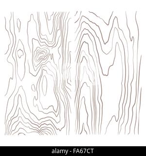 vector various monochrome wood texture set illustration white background Stock Vector