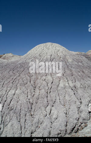 Petrified Forest National Park, Blue Mesa, Blue Mesa Trail, sedimentary layers of bluish bentonite clay Stock Photo