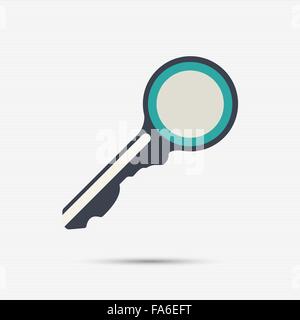 Vector illustration of key for your design Stock Vector