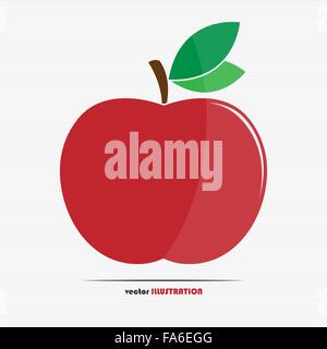 https://l450v.alamy.com/450v/fa6egg/abstract-red-apple-with-green-leaves-web-icon-for-your-design-fa6egg.jpg