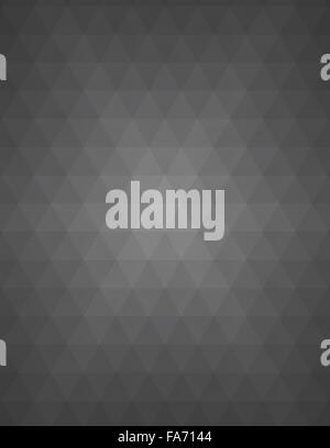 Grey abstract geometric background formed with triangles in rows Stock Photo