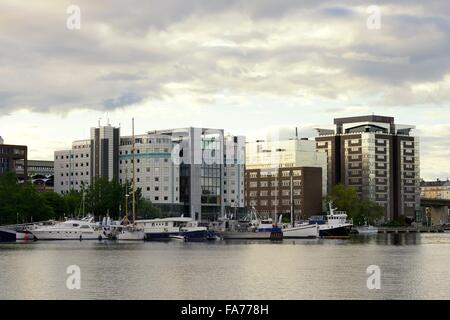 Modern apartment building Stock Photo