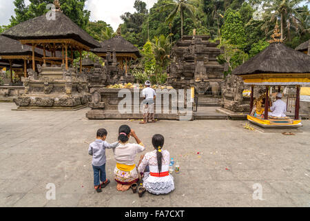 the Hindu water temple Tirta Empul near Ubud, Bali, Indonesia Stock Photo