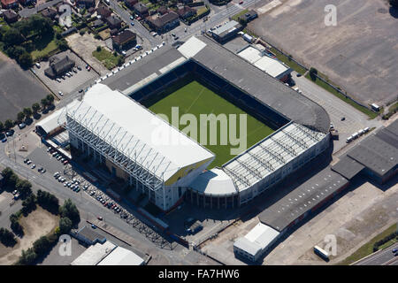 ELLAND ROAD STADIUM, Leeds. Aerial view. Home of Leeds United Football Club. Photographed in August 2007. Stock Photo