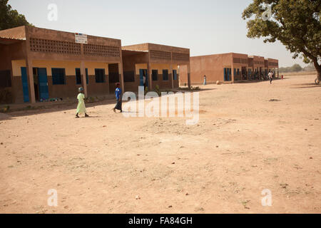 Students learn at Kouka Primary School in Kouka Department, Burkina Faso. Stock Photo