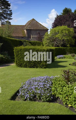 Garden in July at The Vyne, Hampshire. Stock Photo