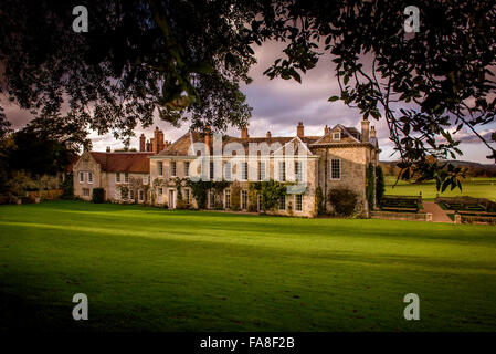 Firle Place near Lewes in East Sussex UK. Stock Photo