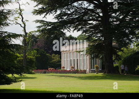 The Orangery at Belton House, Lincolnshire. The Orangery was designed by Wyatville and built in 1819. Stock Photo