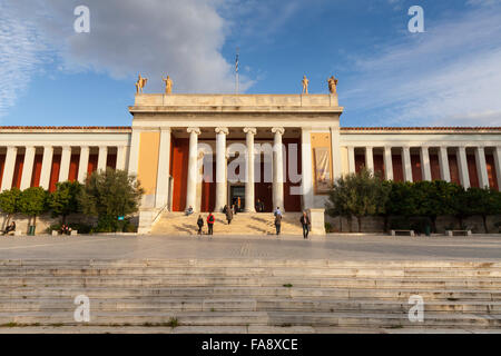 The National Archaeological Museum in Athens, Greece Stock Photo