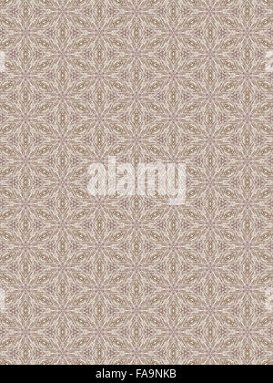 Close up wood kaleidoscope pattern background Stock Photo