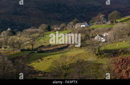 The village of Kentmere Stock Photo