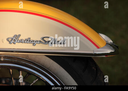 Weston super Mare weekly summer bike night. Stock Photo