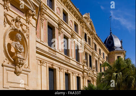 Palacio Duque de Abrantes (headquarters of Royal Andalusian School of Equestrian Art. `Real Escuela Andaluza Del Arte Ecuestre´) Stock Photo