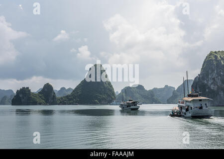 Ha Long Bay in Vietnam Stock Photo