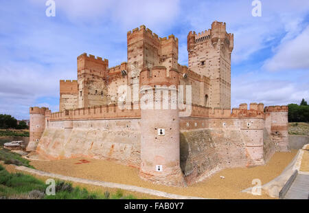 Castillo de la Mota 10 Stock Photo