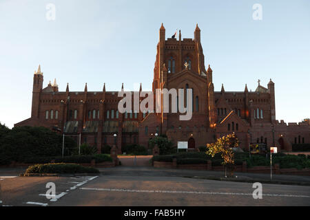 The Cathedral Church of Christ the King or Christ Church Cathedral in Newcastle, New South Wales Australia. Stock Photo