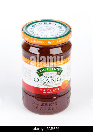 Duerr's seville orange marmalade Stock Photo