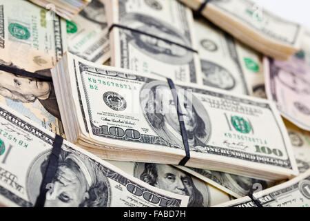 Bundles Of Cash American Money Stock Photo, Royalty Free Image ...