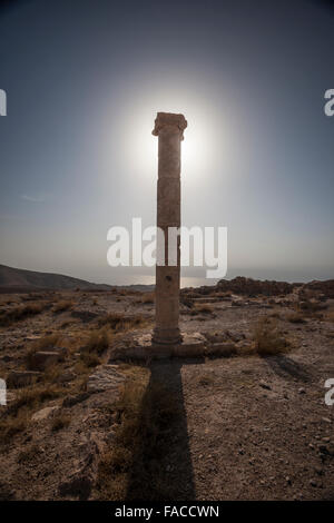 Jordan, The Dead Sea, Mukawir-Machaerus, Ruins Of The Castle Of Herod ...