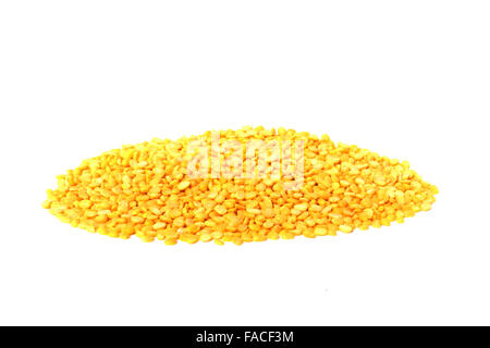 close up soybean on isolated white background Stock Photo