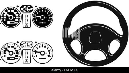 car icons set Stock Vector