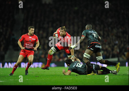 Toulouse, France. 27th Dec, 2015. Top 14 rugby Union. Toulouse versus Toulon. Credit:  Action Plus Sports/Alamy Live News Stock Photo