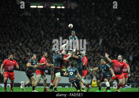 Toulouse, France. 27th Dec, 2015. Top 14 rugby Union. Toulouse versus Toulon. Yacouba Camara (st) Credit:  Action Plus Sports/Alamy Live News Stock Photo