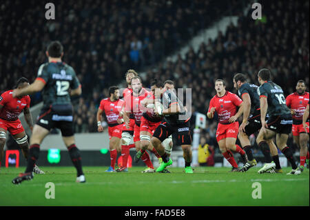 Toulouse, France. 27th Dec, 2015. Top 14 rugby Union. Toulouse versus Toulon. Census Johnston (st) Credit:  Action Plus Sports/Alamy Live News Stock Photo