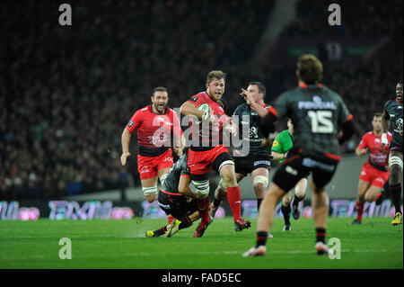 Toulouse, France. 27th Dec, 2015. Top 14 rugby Union. Toulouse versus Toulon. Daniel Vermeulen (rct) Credit:  Action Plus Sports/Alamy Live News Stock Photo