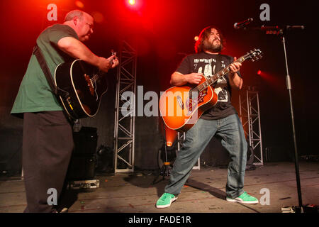 Jack Black and Tenacious D perform in Concert Stock Photo