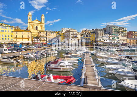 Bastia Port, Corsica Island, France Stock Photo