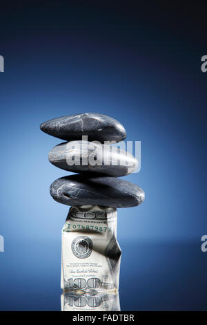 concept shot of financially under pressure Stock Photo