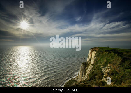 Beachy Head in East Sussex Stock Photo