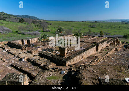 Old mosque, Al Madinah Azahara, Cordoba, Region of Andalusia, Spain, Europe, Stock Photo