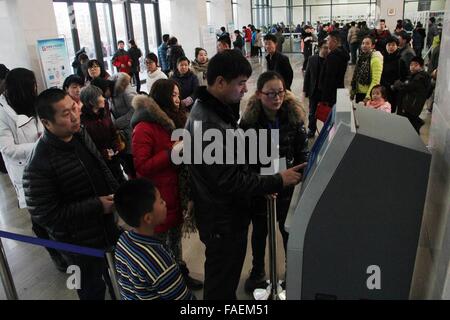 Binzhou, Shandong, CHN. 27th Dec, 2015. Binzhou, CHINA - December 27 ...