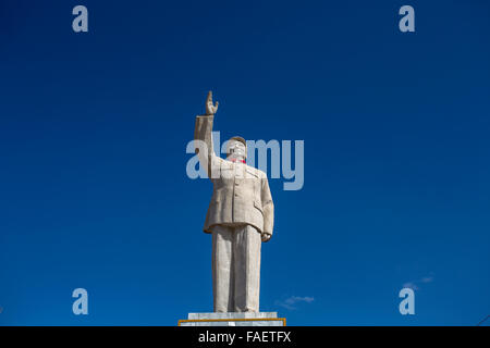 statue of Mao Zedong Stock Photo