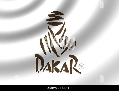 Dakar logo Stock Photo