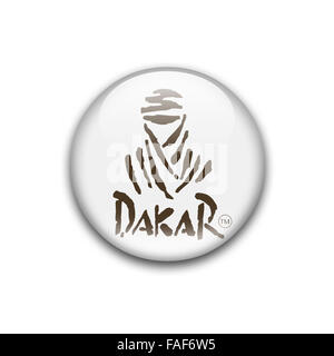 Dakar logo Stock Photo