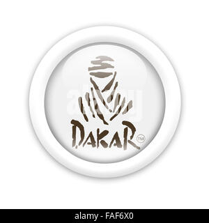 Dakar logo Stock Photo