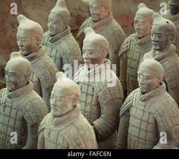 Terra Cotta Warriors in Xi´an China Stock Photo