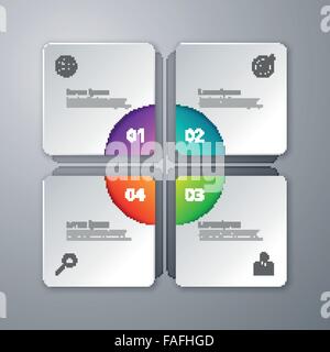 Vector illustration of a pattern infographics Stock Vector