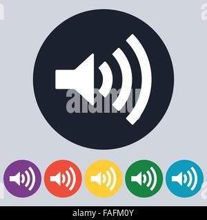 Stock Vector Linear icon sound Stock Vector