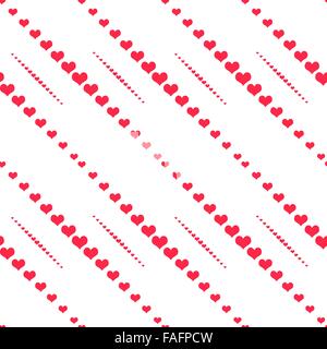 Abstract heart shaped seamless wallpaper pattern as a background Stock Vector