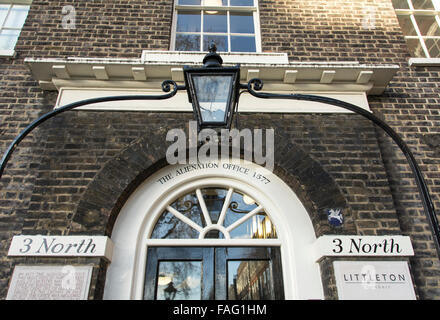 The Alienation Office, Kings Bench Walk, Inner Temple. Inns of Court, London, UK, Stock Photo