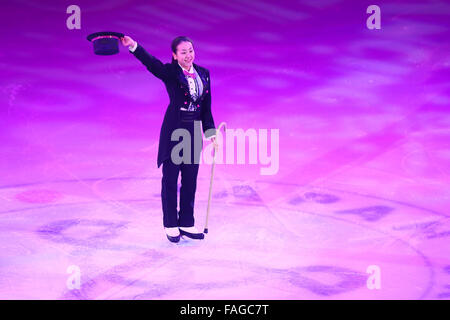 Sapporo, Japan. 28th Dec, 2015. Mao Asada Figure Skating : Nichirei presents All Japan Medalist on Ice 2015 at Makomanai Sekisui Heim Ice Arena in Sapporo, Japan . © Yohei Osada/AFLO SPORT/Alamy Live News Stock Photo